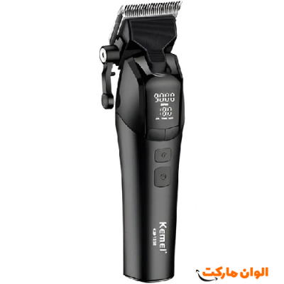 ماشین اصلاح حرفه ای کیمی مدل KM-1858 کدb0896 تک و عمده