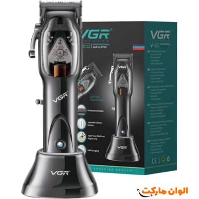 ماشین اصلاح وی جی ار V-653 کدb0914 تک و عمده