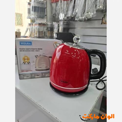Electric kettle, Volga brand, code 1225-g, cheap, export, sale, Tehran
