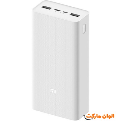 پاور بانک 30000 میلی آمپر xiaomi  مدل PB3018ZM کد G1234 تک و عمده