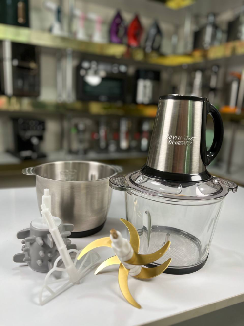 خرد کن 2کاسه سیلور کرست کدAB9566 تک و عمده خرد کن 2کاسه سیلور کرست کدAB9566 تک و عمده