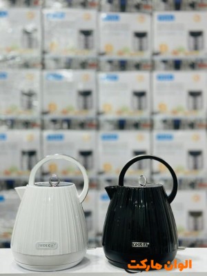 کتری برقی طرح جدید برند ولگا مدل 135-V کدAB9566 تک و عمده 