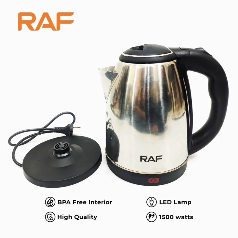 پخش کتری برقی 2 لیتری راف مدل R.7816 تک و عمده کد Z199