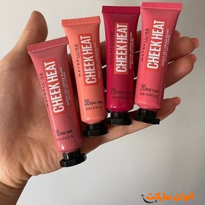 خریدرژ و رژگونه مایع مایبلین  کدb1032