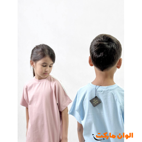 Children's T-shirt, model long, brotherhood, code 1419-g, Tehran, manufactured and exported.