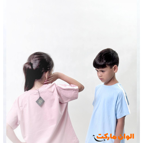 Children's T-shirt, model long, brotherhood, code 1419-g, Tehran, manufactured and exported.