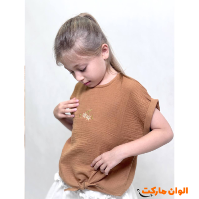 خرید کراپ بچگانه گره ای مدل جدید کد G1422