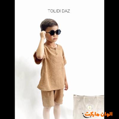 خرید ست تیشرت و شلوارک بچگانه مدل جدید کد G1428