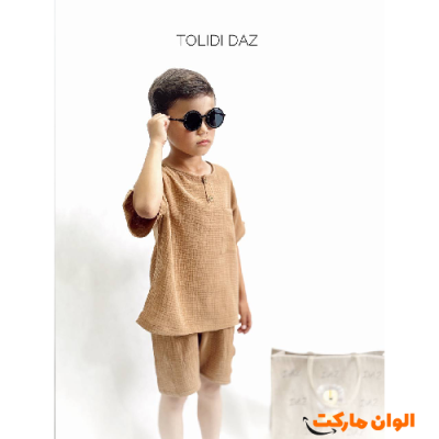 خرید ست تیشرت و شلوارک بچگانه مدل جدید کد G1428