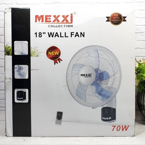 پخش  پنکه دیواری 70 وات مکسی FAN-18-W تک و عمده کد Z612