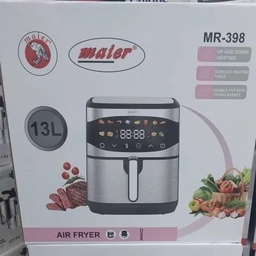 پخش سرخ کن 13 لیتر مایر مدل MR398  تک و عمده کدZ242