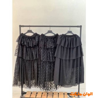 دامن زنانه طبقه ای کد G1584