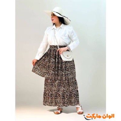 دامن زنانه مدل طبقه ای کد G1585