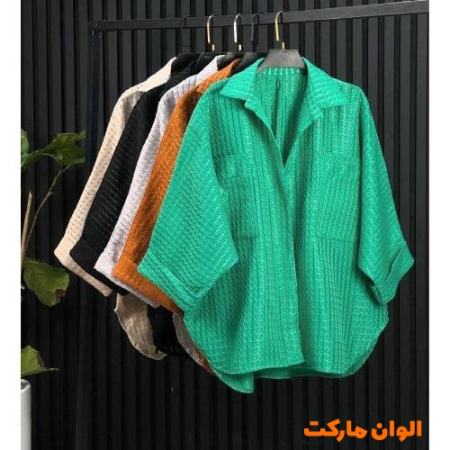 مانتو زنانه مدل پانچ 4 جیب  کدG1587
