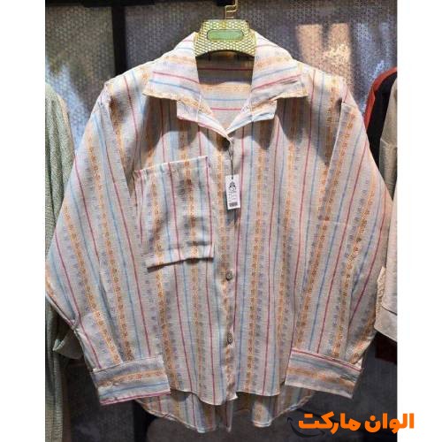 شومیز زنانه مدل رنگین کمان کد G1588