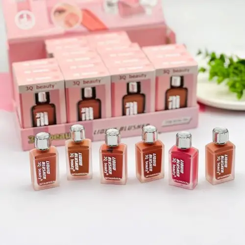 پک 6 تایی رژگونه مایع تری کیو‌ بیوتی (3Q beauty) کد D134