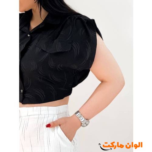 شومیز کراپ زنانه  کد G1601