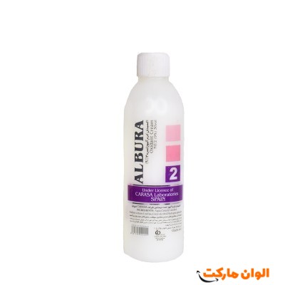 خریداکسیدان مو مدل آلبورا شماره 2(9%) 120 میل شماره دو تک وعمده کدG1634