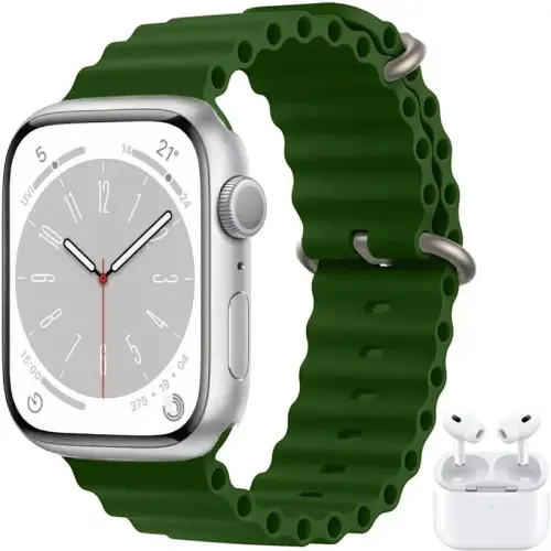 ساعت-هوشمند-طرح-اپل-واچ-مدل-kw55-max-تک-و-عمده