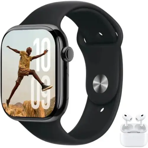 ساعت-هوشمند-طرح-اپل-واچ-مدل-kw55-max-تک-و-عمده