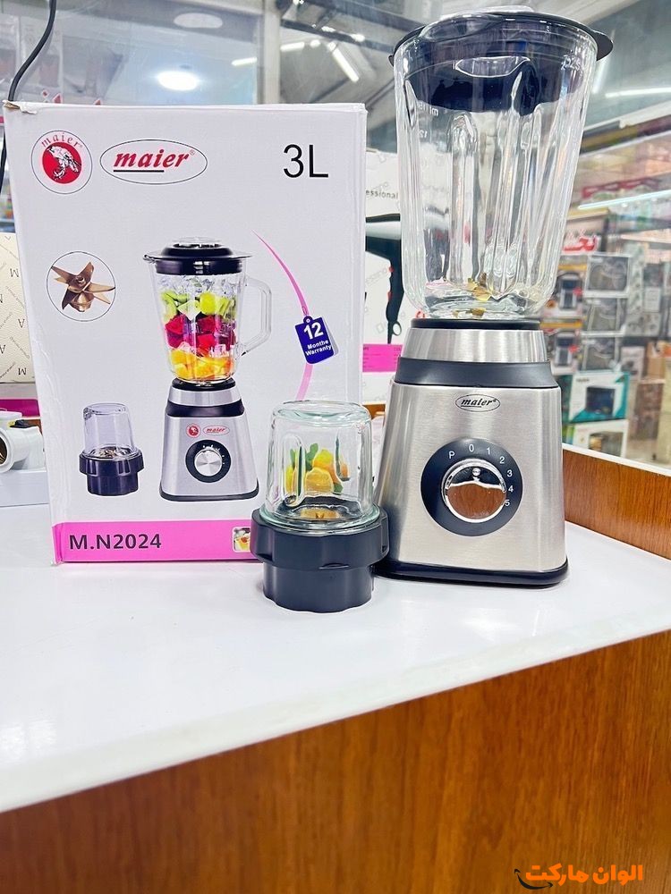 مخلوط-کن-آسیاب-کن-مایر-مدل-mn2024-تک-و-عمده