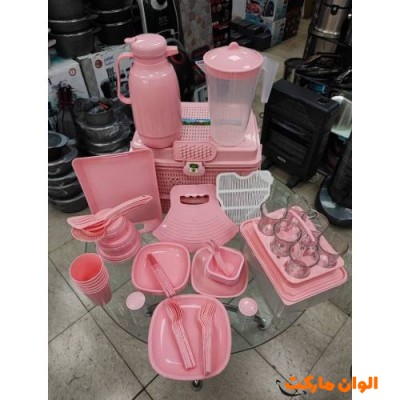  سرویس مسافرتی 90 پارچه nonstic  تک و عمده 