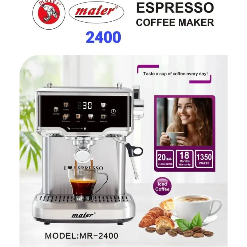 اسپرسو ساز نیمه حرفه ای مایر مدل MR-2400