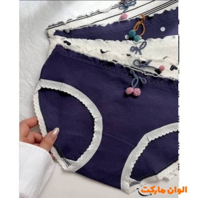 شورت دخترانه  عروسکی  کد G1972