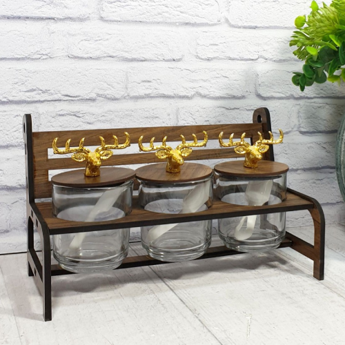 Triple spice rack dispenser code z632