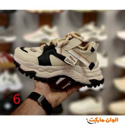 کتونی زنانه مدل  فشیون دو رنگ   A0047 تک و عمده