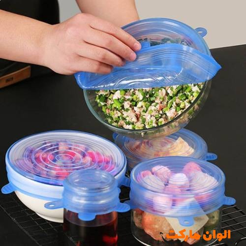 خریدپک 6 عددی درپوش سیلیکونی با کیفیت تک وعمده کد d216