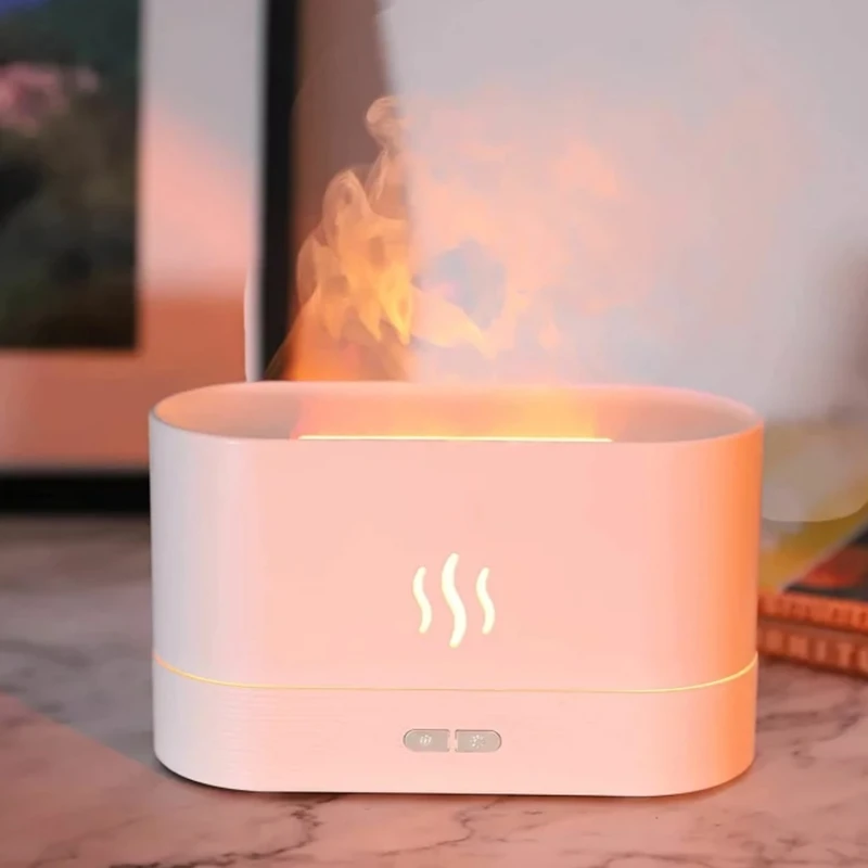 دستگاه بخور سرد طرح شعله Flame Humidifier مدل DQ701 تک و عمده Z327