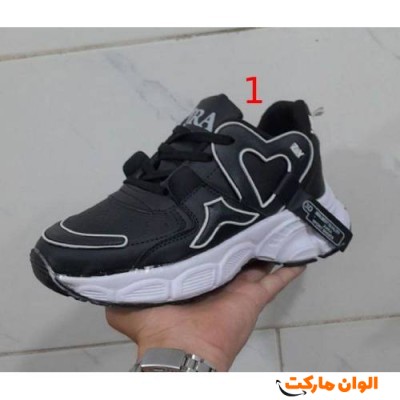 کتانی زنانه طرح قلبی مدل جدید تک و عمده  B006
