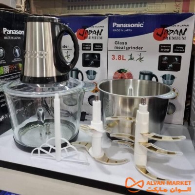 پخش خردکن 2 کاسه اصل پاناسونیک ظرفیت 3.8 لیتر تک وعمده کدd235