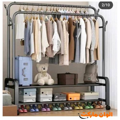 رگال دوبل چرخ دار 48 کیلو گرم کد d238