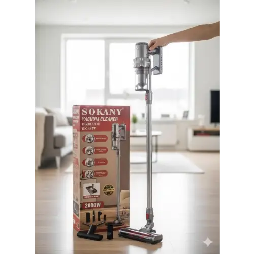 پخش جاروبرقی بی‌سیم سوکانی مدل SK-4477 AB-219 تک و عمده