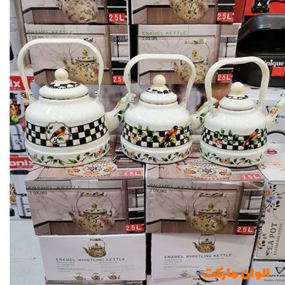 خریدکتری معدنی لعابدار لایف استایل 2/5 لیتری تک وعمده کد d255