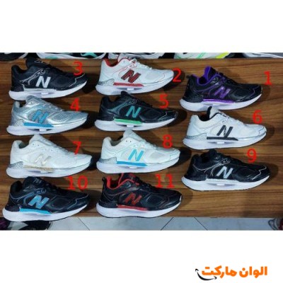 کفش کتانی مردانه مدل نیوبالانس مدل جدید تک و عمده کد G2065