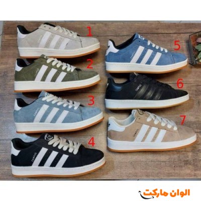 کفش کتانی مردانه آدیداس مدل جدید تک و عمده  کد G2067