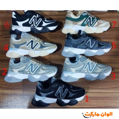کفش کتانی زنانه نیوبالانس  مدل جدید تک و عمده کد G2077