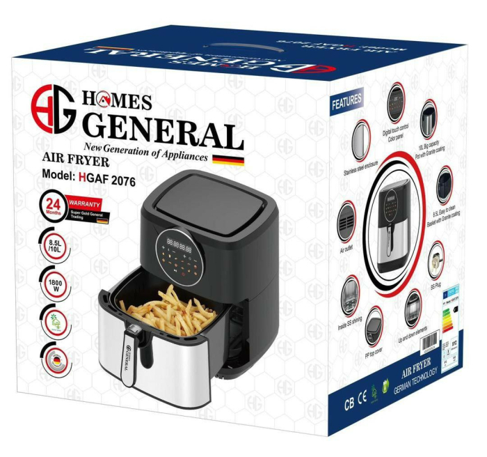سرخ کن رژیمی جنرال GENERAL مدل HGAF 2076 کد M316
