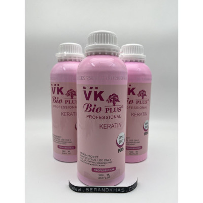 کراتین بیو پلاس صورتی   Vk Bio Plus حجم 1000 میل کد M333