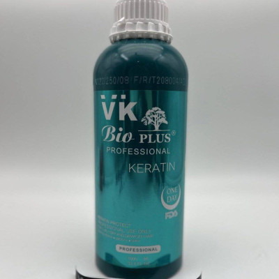 کراتین بیوپلاس VK مخصوص موهای دکلره و اسیب دیده  vk bio plus حجم 1000 میلی لیتر کد M334