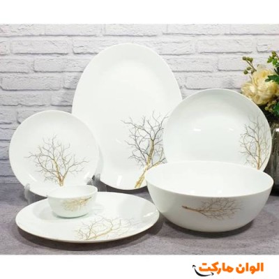 سرویس آرکوپال درختی 26 پارچه کد H007 تک و عمده