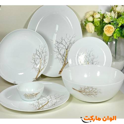 سرویس آرکوپال درختی 26 پارچه کد H007 تک و عمده